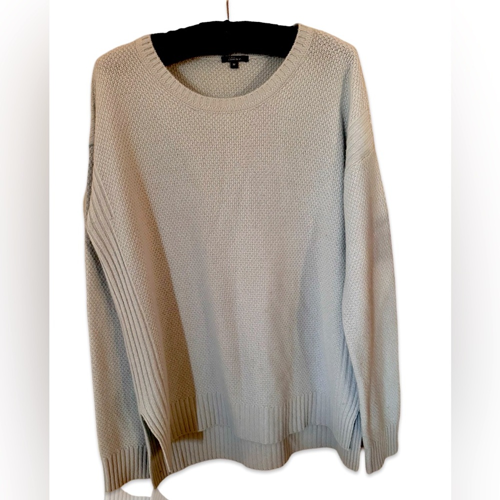 Wool Blend Sweater Pure Amici Tan Sweater